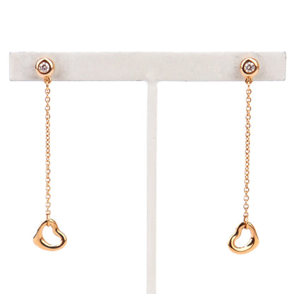 TIFFANY 60149891 Diamonds by the Yard Open Heart Earrings