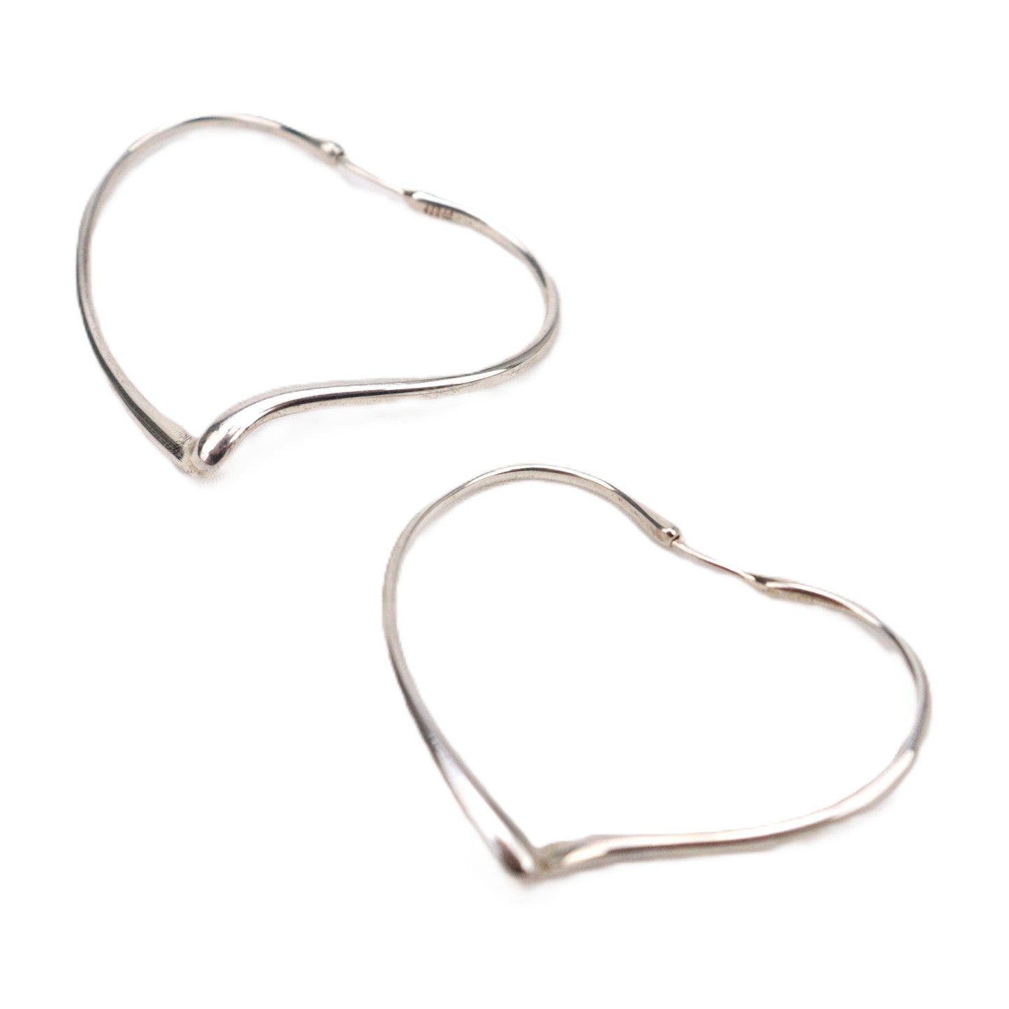 TIFFANY 60020129 Open Heart Hoop Medium Earrings