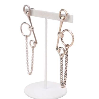 HERMES Mors de Bride Earrings