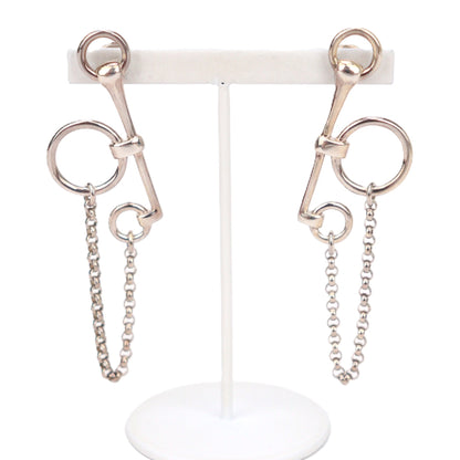 HERMES Mors de Bride Earrings
