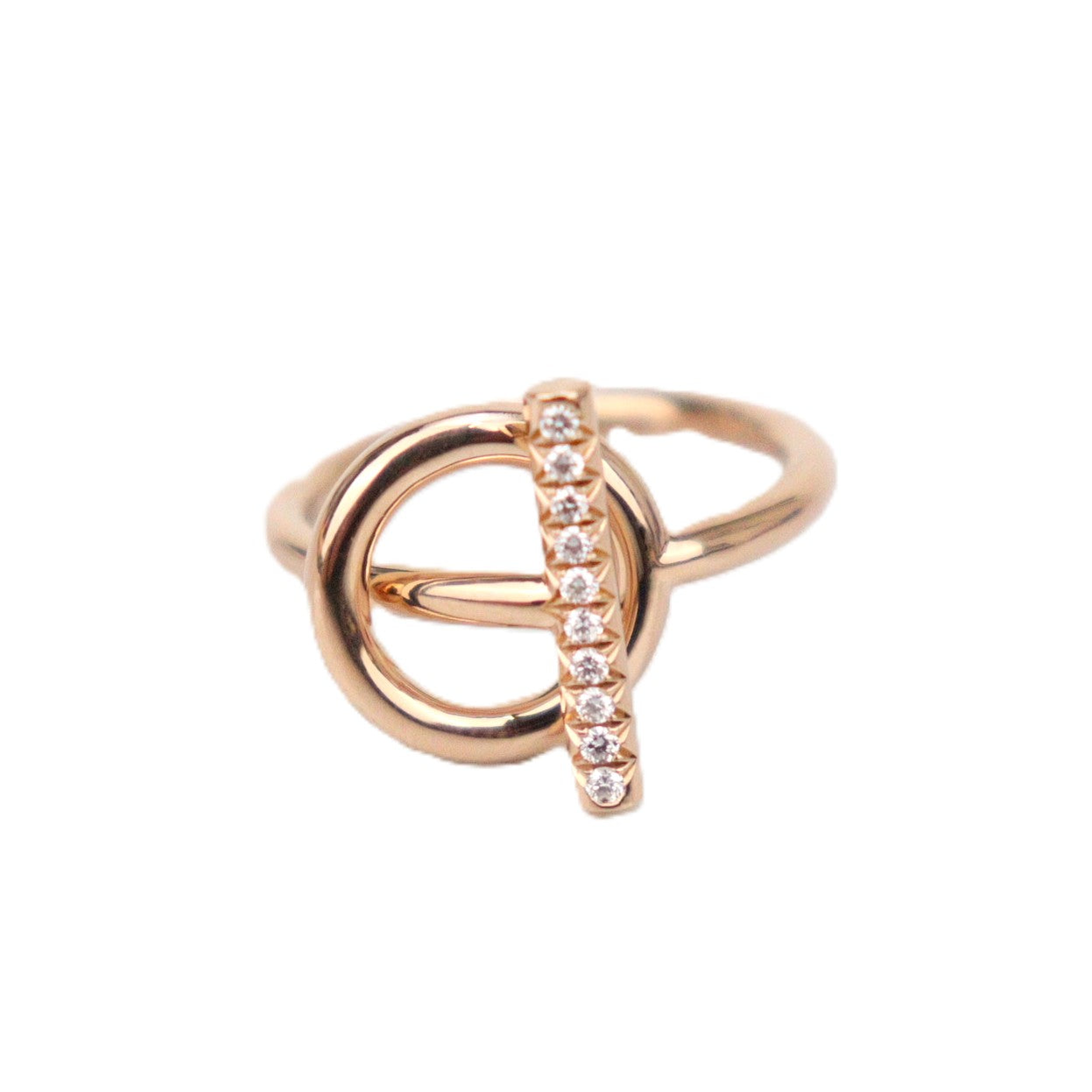 HERMES H219691B Echappee Small Model Ring