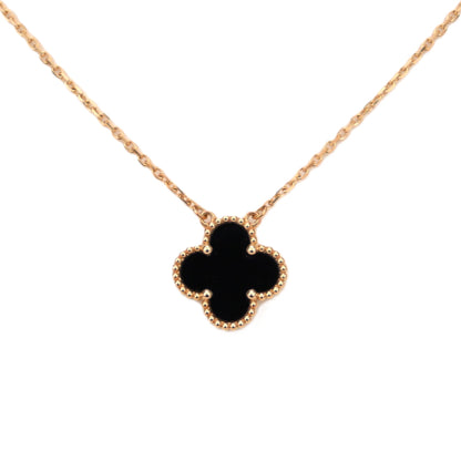 Van Cleef & Arpels VCARA45800 Vintage Alhambra Onyx Necklace