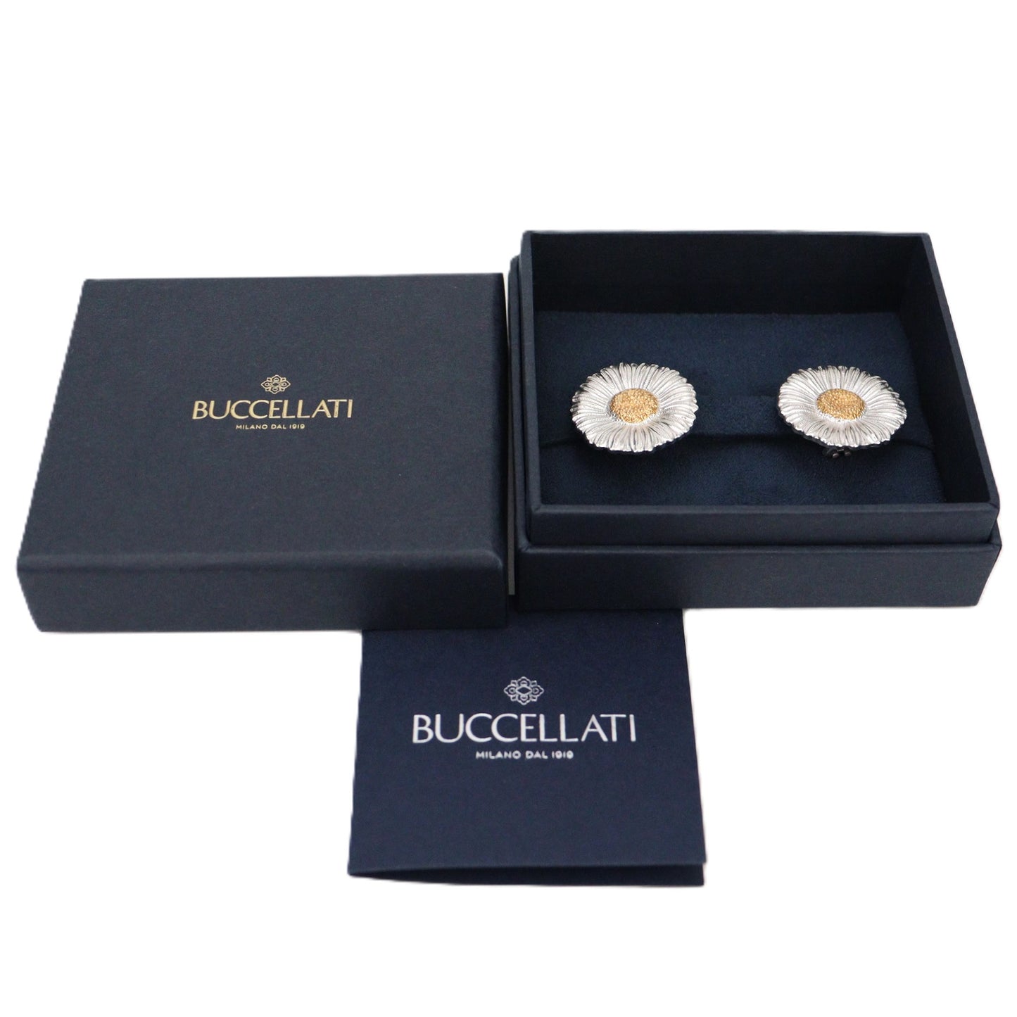 Buccellati JAGEAR023561 Blossoms Daisy Button Earrings