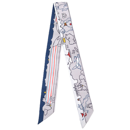 HERMES 064116S TWILLY SCARF