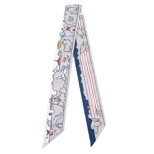 HERMES 064116S TWILLY SCARF