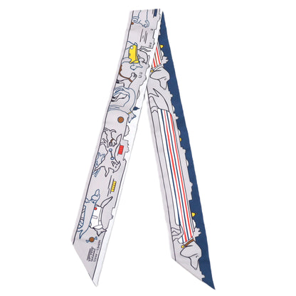 HERMES 064116S TWILLY SCARF