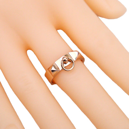 HERMES H108118B Collier de Chien Small Model Ring