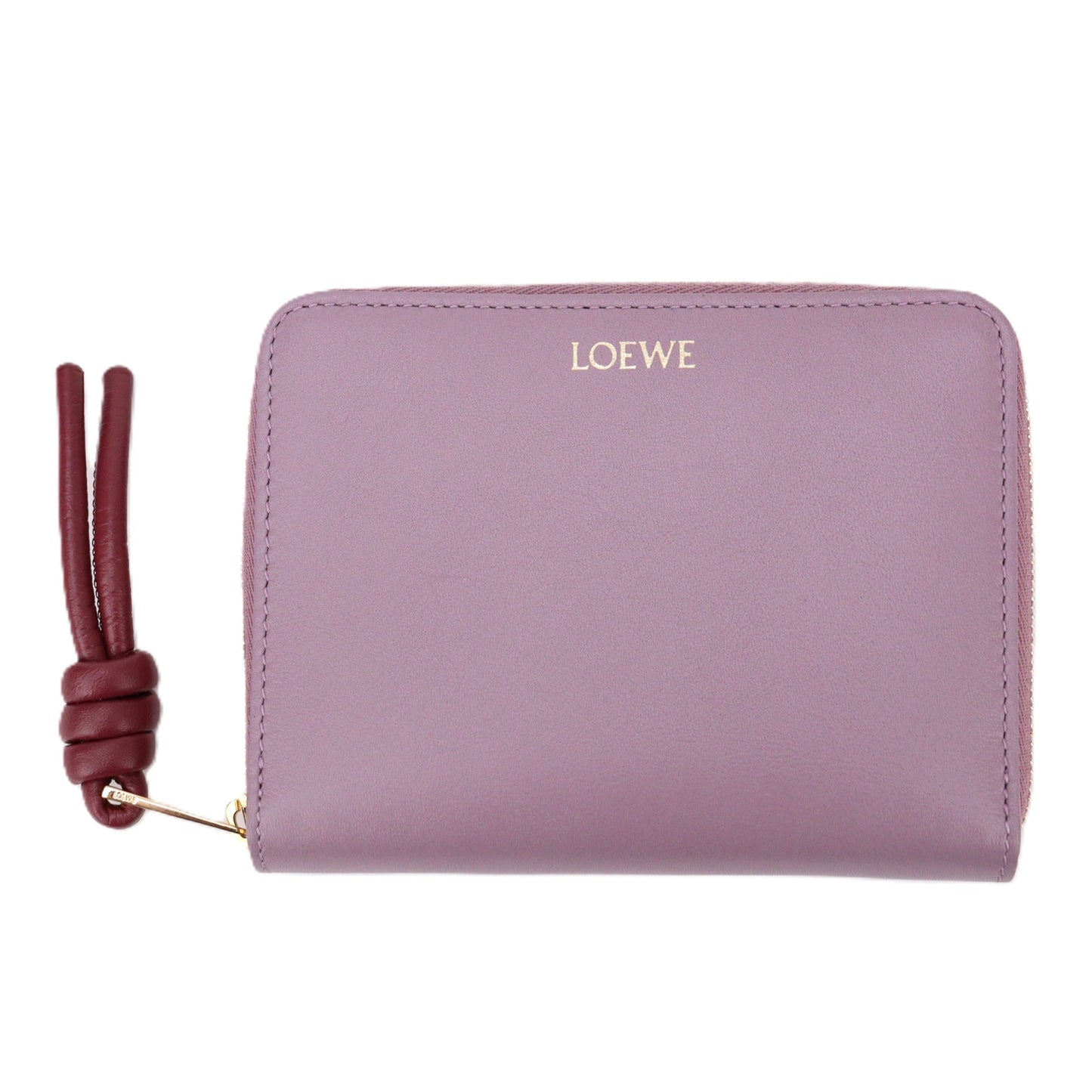 LOEWE CEM1CWZX01 KNOT COMPACT ZIP WALLET