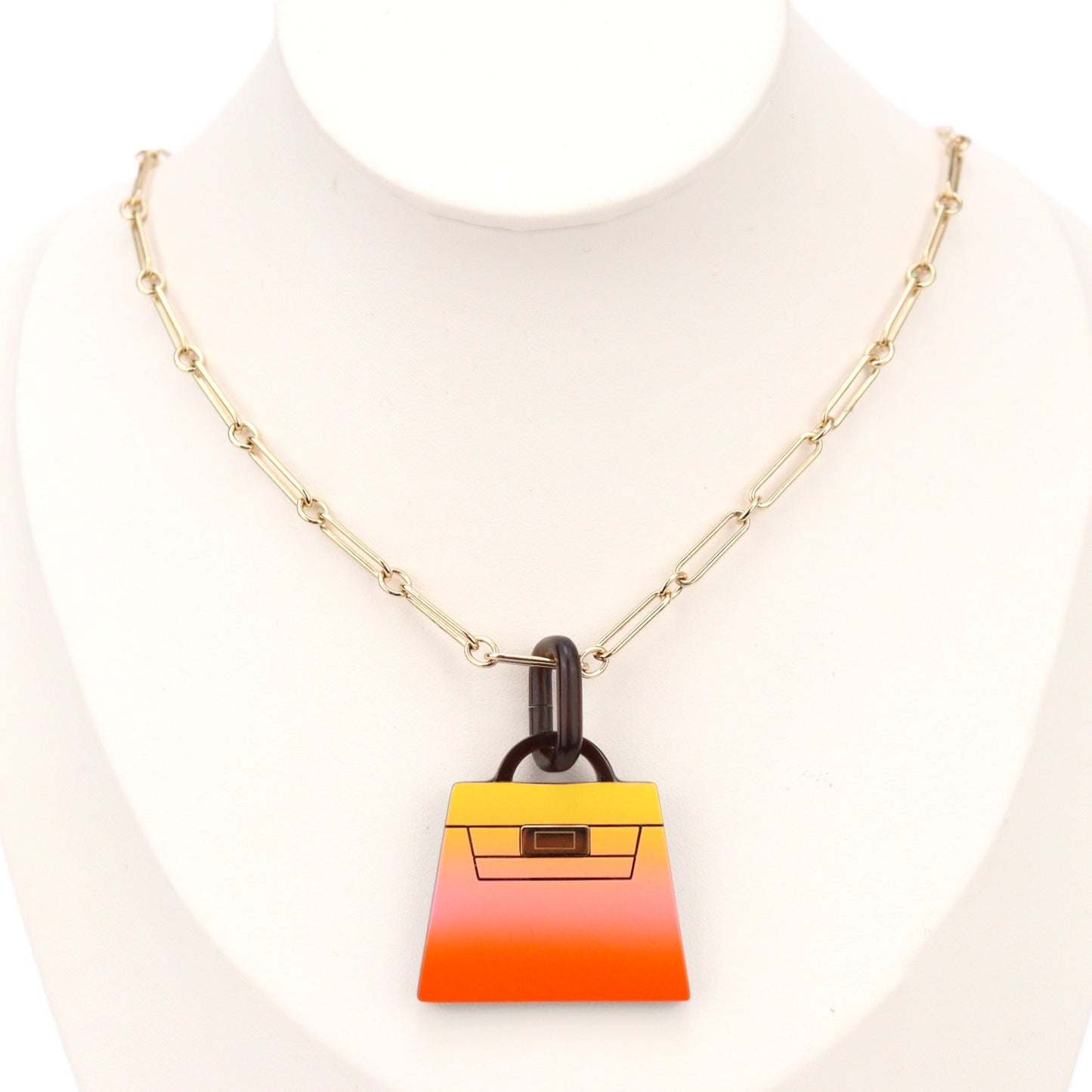 HERMES 057119FD AMULETTE KELLY FUSION GM