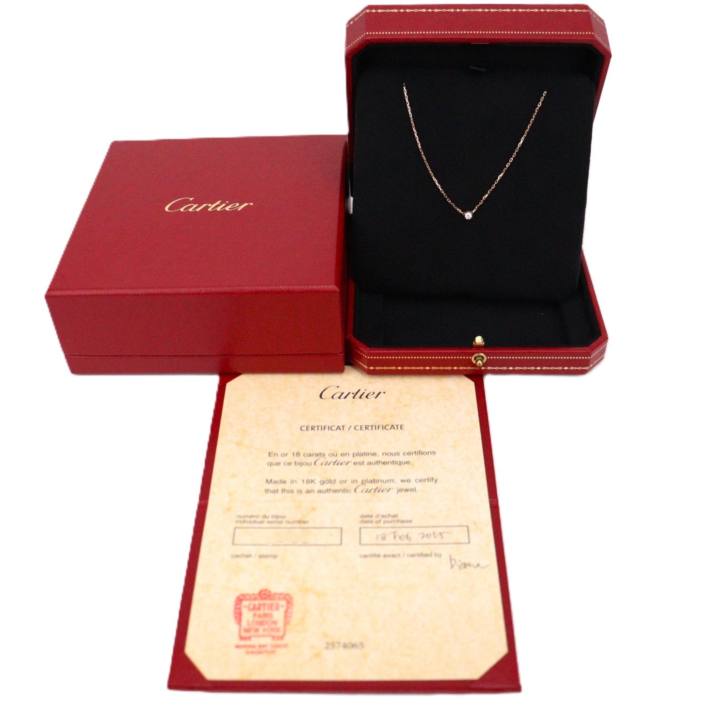Cartier CRB7215700 d'Amour Small Model Necklace