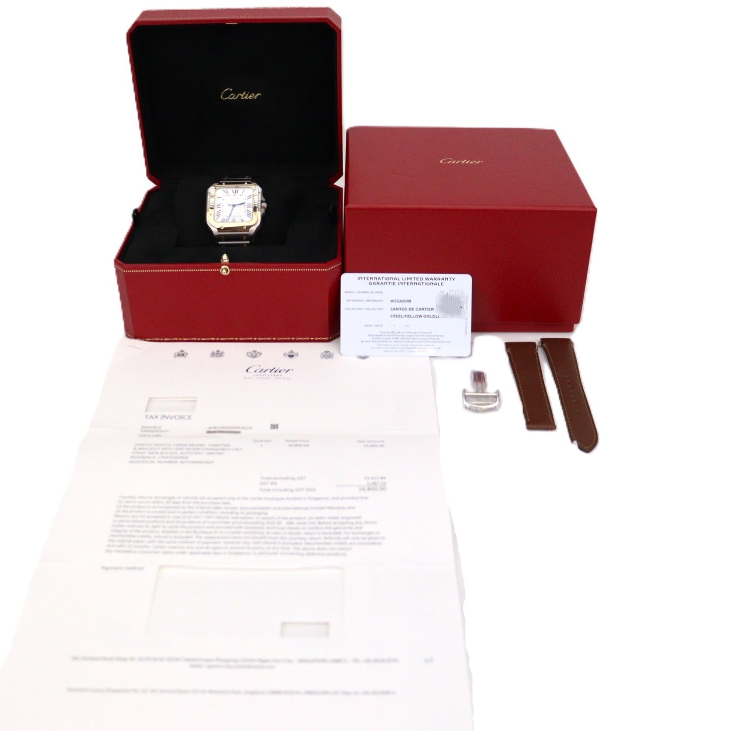 Cartier W2SA0009 Santos De Cartier