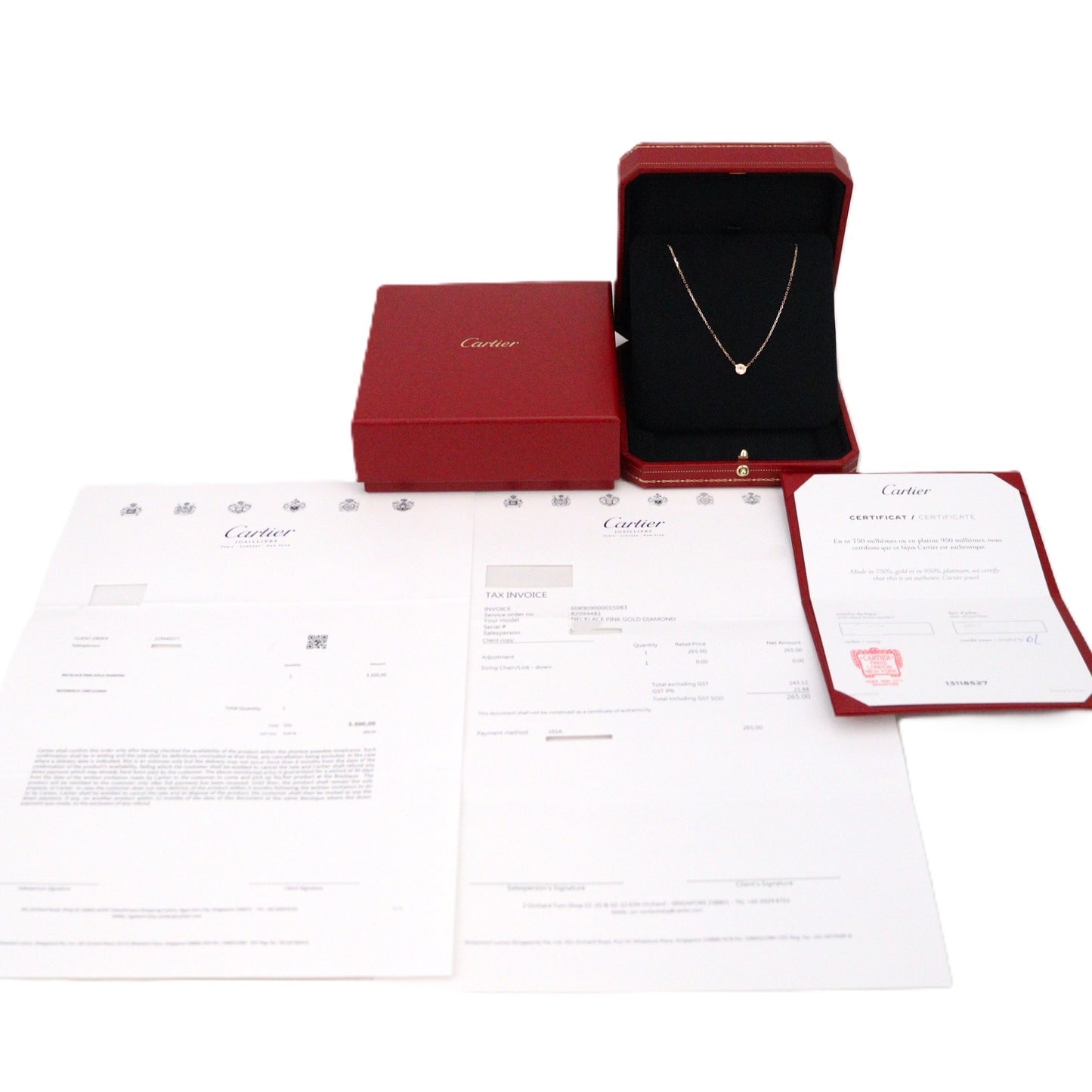 Cartier CRB7215600 d'Amour Large Model Necklace