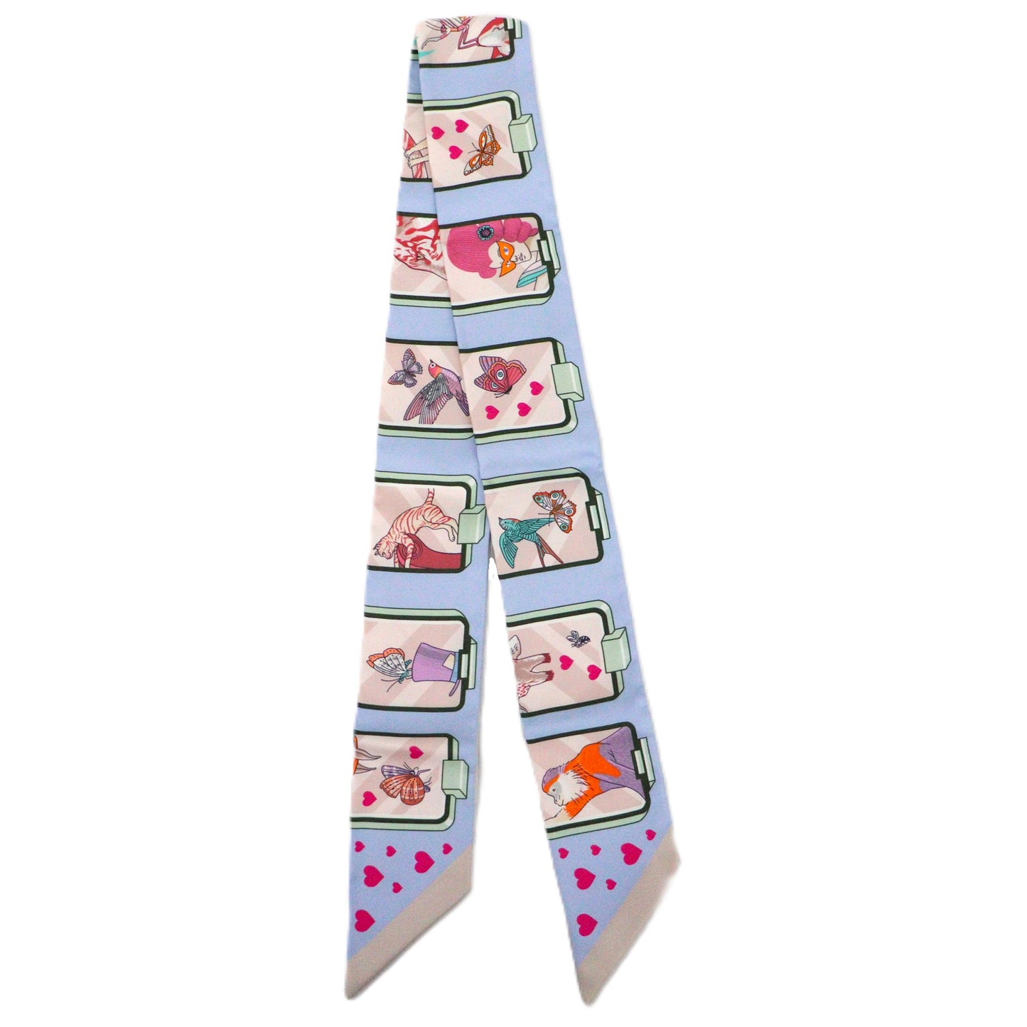 HERMES 063875S TWILLY SCARF