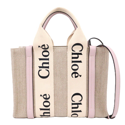 CHLOE CHC22AS397 I26 WOODY TOTE SMALL