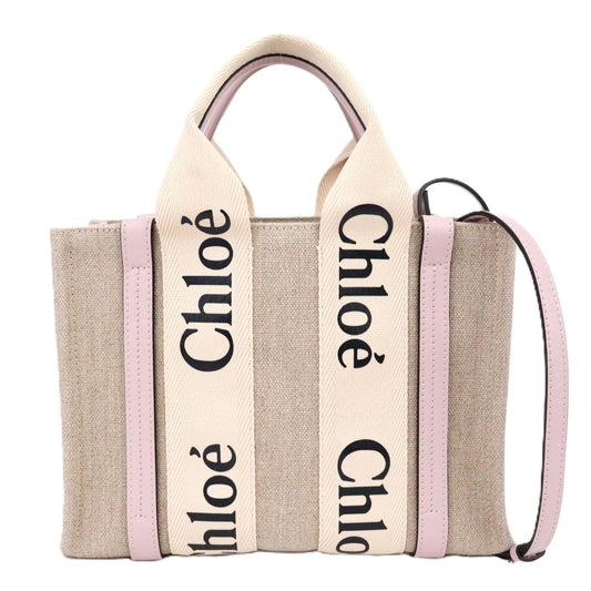 CHLOE CHC22AS397 I26 WOODY TOTE SMALL