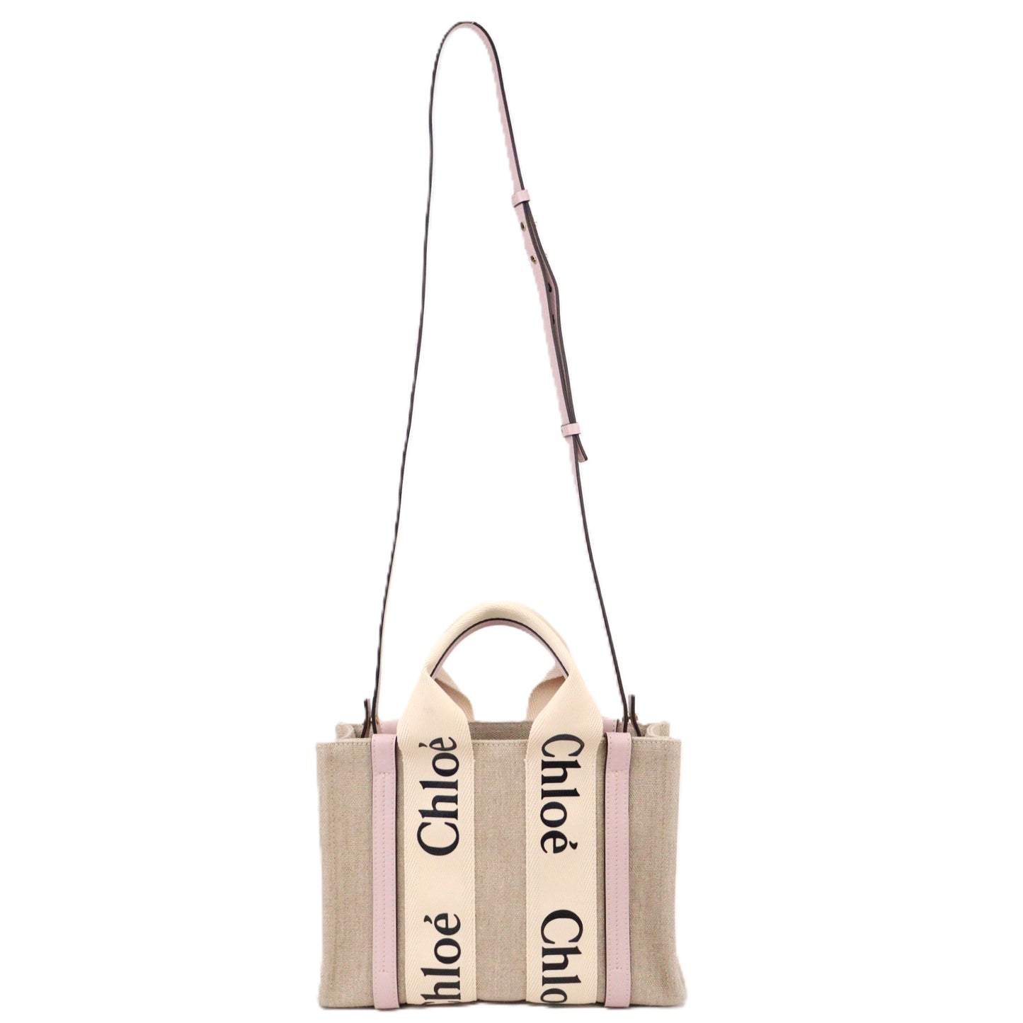 CHLOE CHC22AS397 I26 WOODY TOTE SMALL
