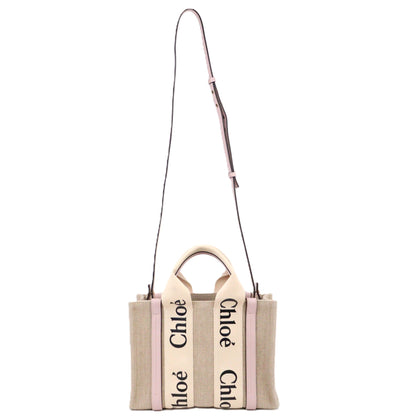 CHLOE CHC22AS397 I26 WOODY TOTE SMALL