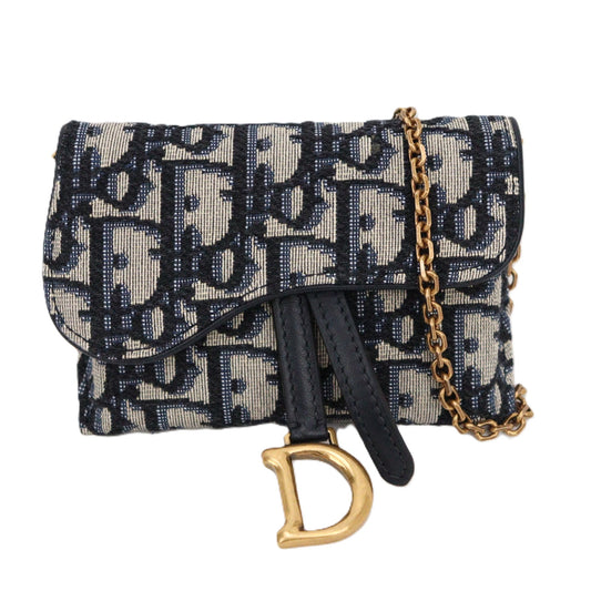 DIOR S5654CTZQ SADDLE NANO POUCH