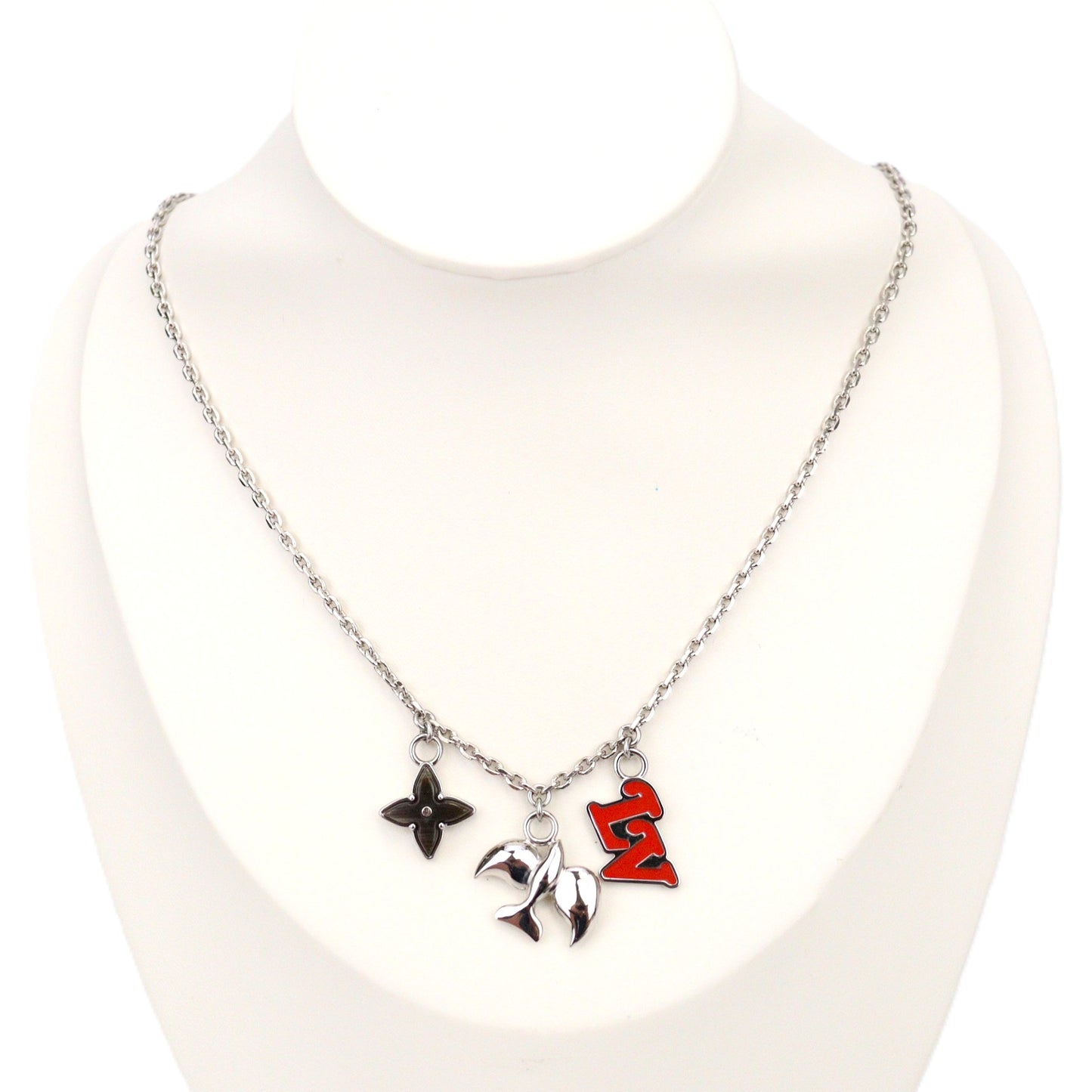 LOUIS VUITTON M00957 COLLIER LV DOVE