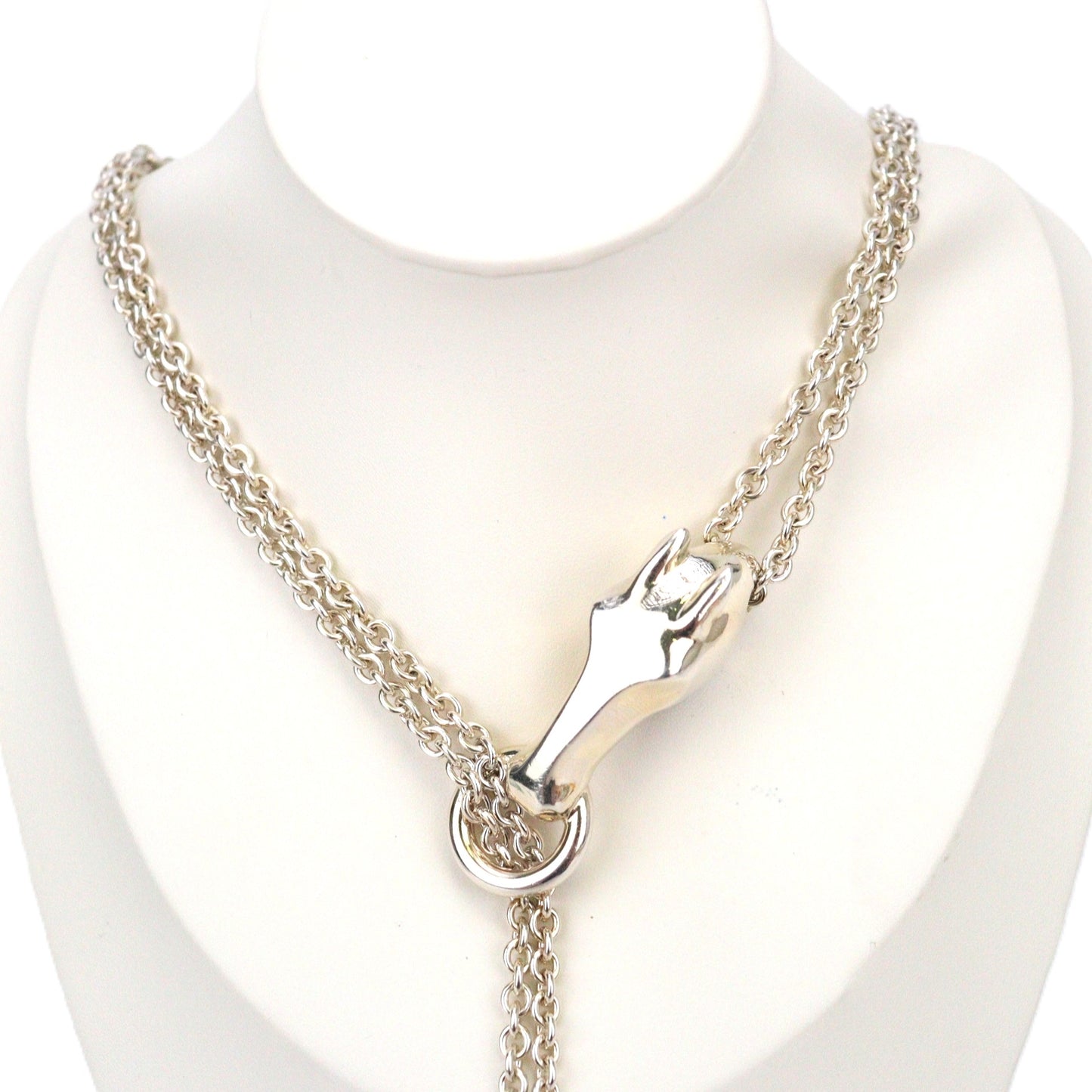 HERMES H113102B Gallop Large Model Necklace