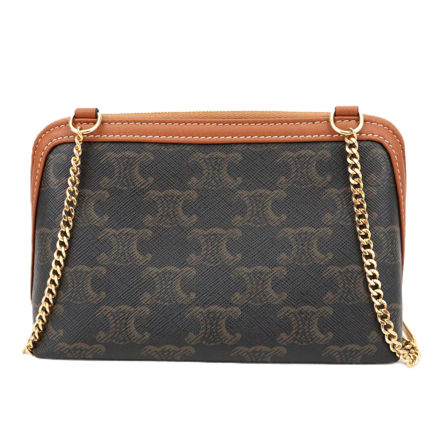 CELINE 10E382CBX CLUTCH ON CHAIN MINI BAG