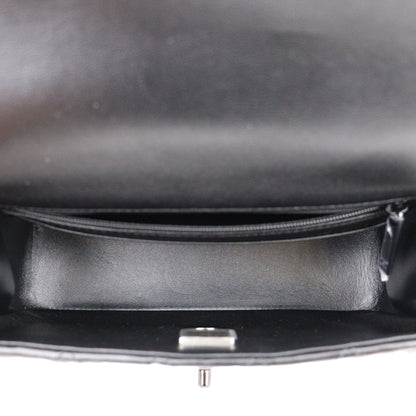CHANEL AS2431 TOP HANDLE FLAP MINI HANDBAG