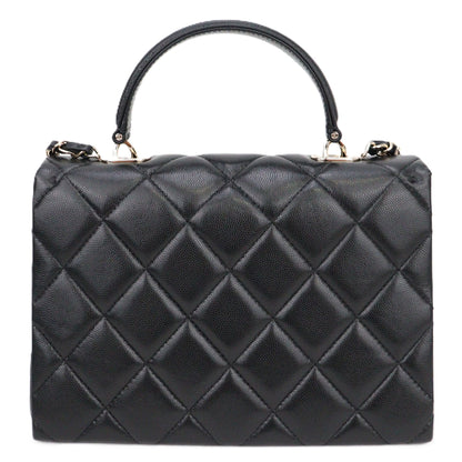 CHANEL AS4712 TOP HANDLE FLAP HANDBAG