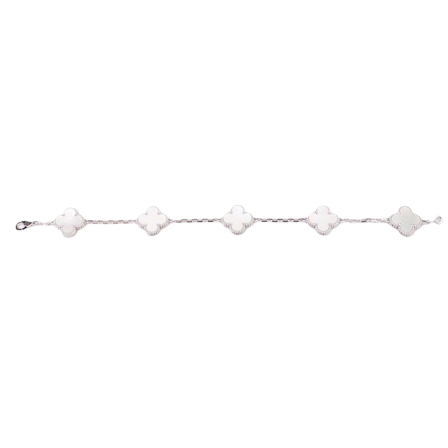 Van Cleef ＆ Arpels VCARF48400 Vintage Alhambra 5 Motifs Bracelet