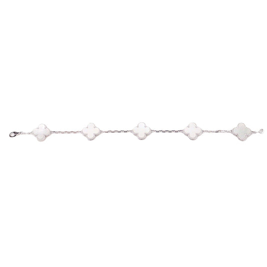 Van Cleef ＆ Arpels VCARF48400 Vintage Alhambra 5 Motifs Bracelet