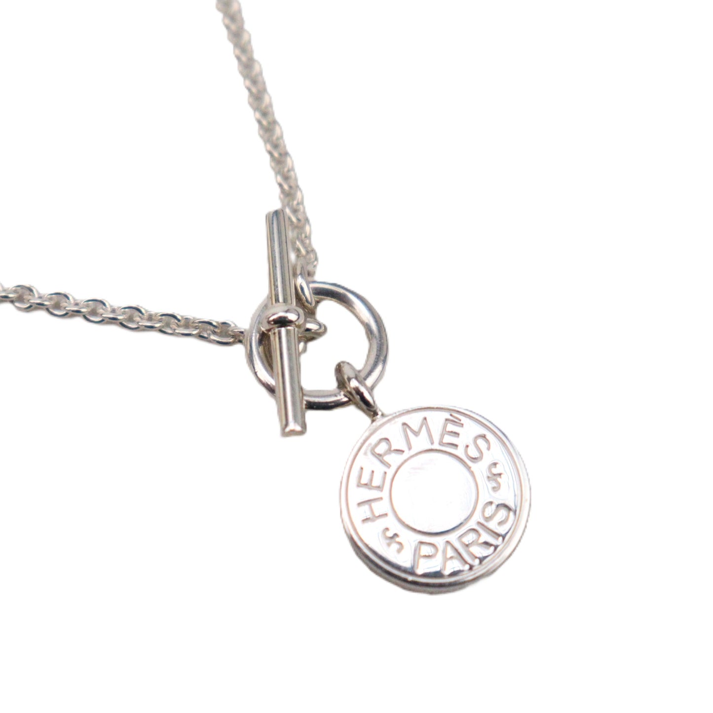 HERMES H104143B 00 Amulettes Hermès Ex-Libris Necklace