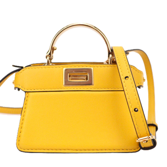 FENDI 7AS106 ABVE PEEKABOO NANO MINI BAG