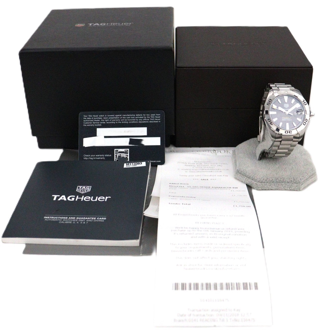 TAG Heuer WBD2113.BA0928 Aquaracer Calibre 5