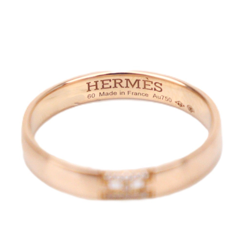 HERMES H119850B Ever Herakles Wedding Band Ring