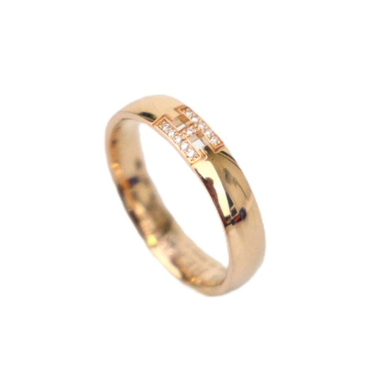 HERMES H119850B Ever Herakles Wedding Band Ring