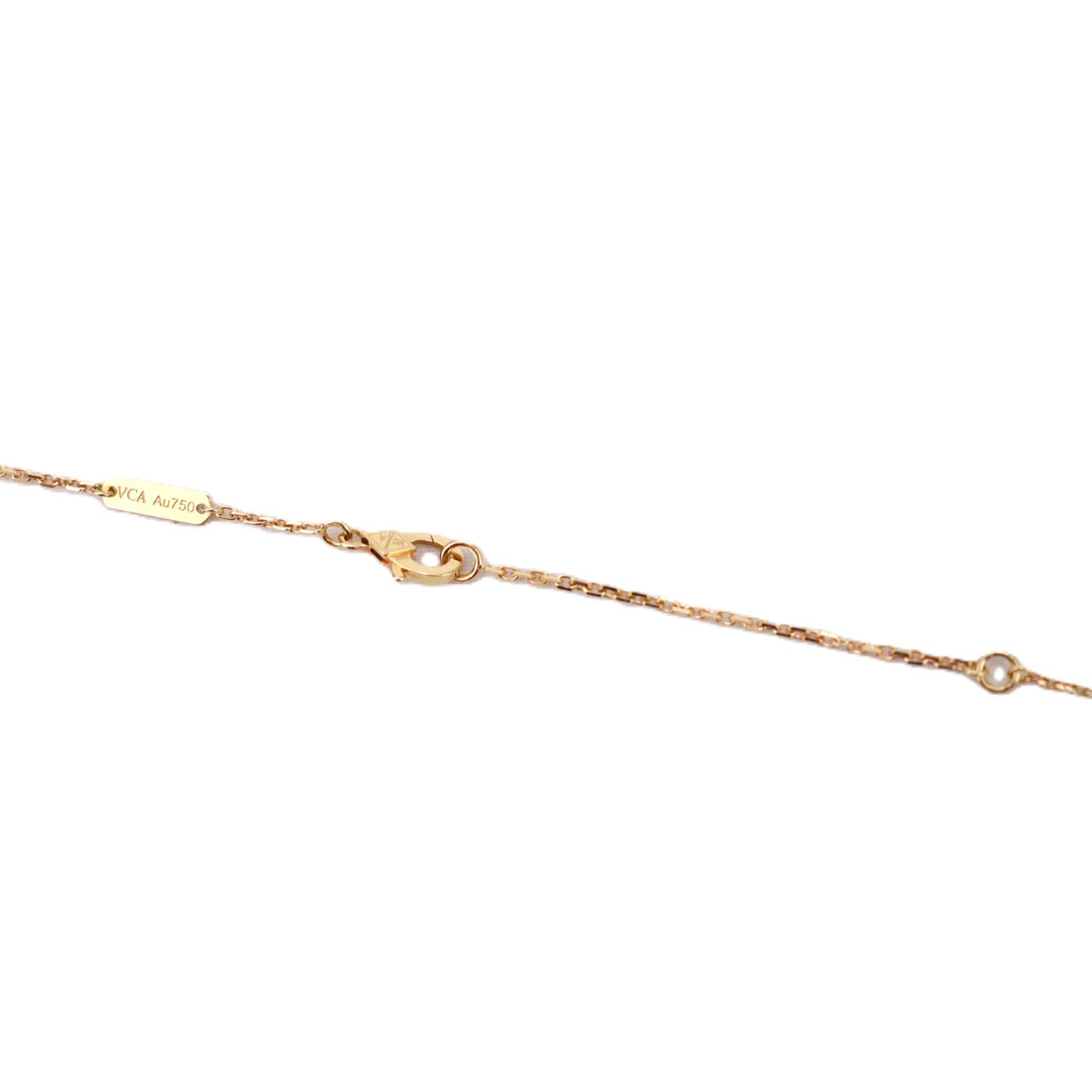 Van Cleef & Arpels VCARP4KL00 Vintage Alhambra Necklace