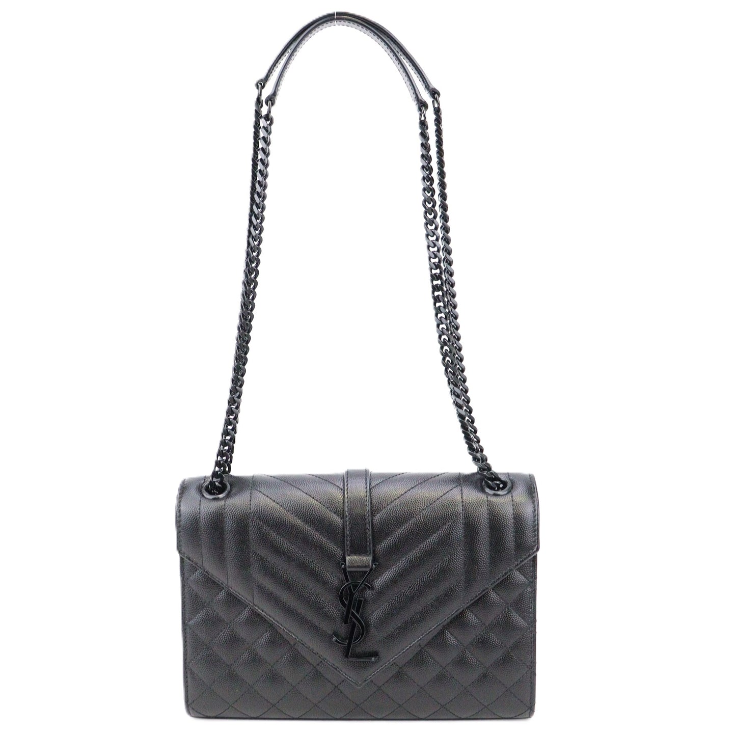 SAINT LAURENT 600185 BOW98 ENVELOPE SHOULDER BAG