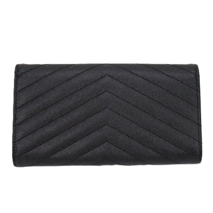 SAINT LAURENT 372264 BOW01 CASSANDRE LONG WALLET