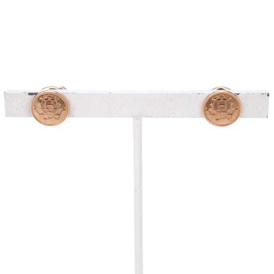 HERMES H120544B Ex-Libris Very Small Model Earrings