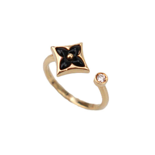LOUIS VUITTON Q9N91A Color Blossom Mini Star Ring