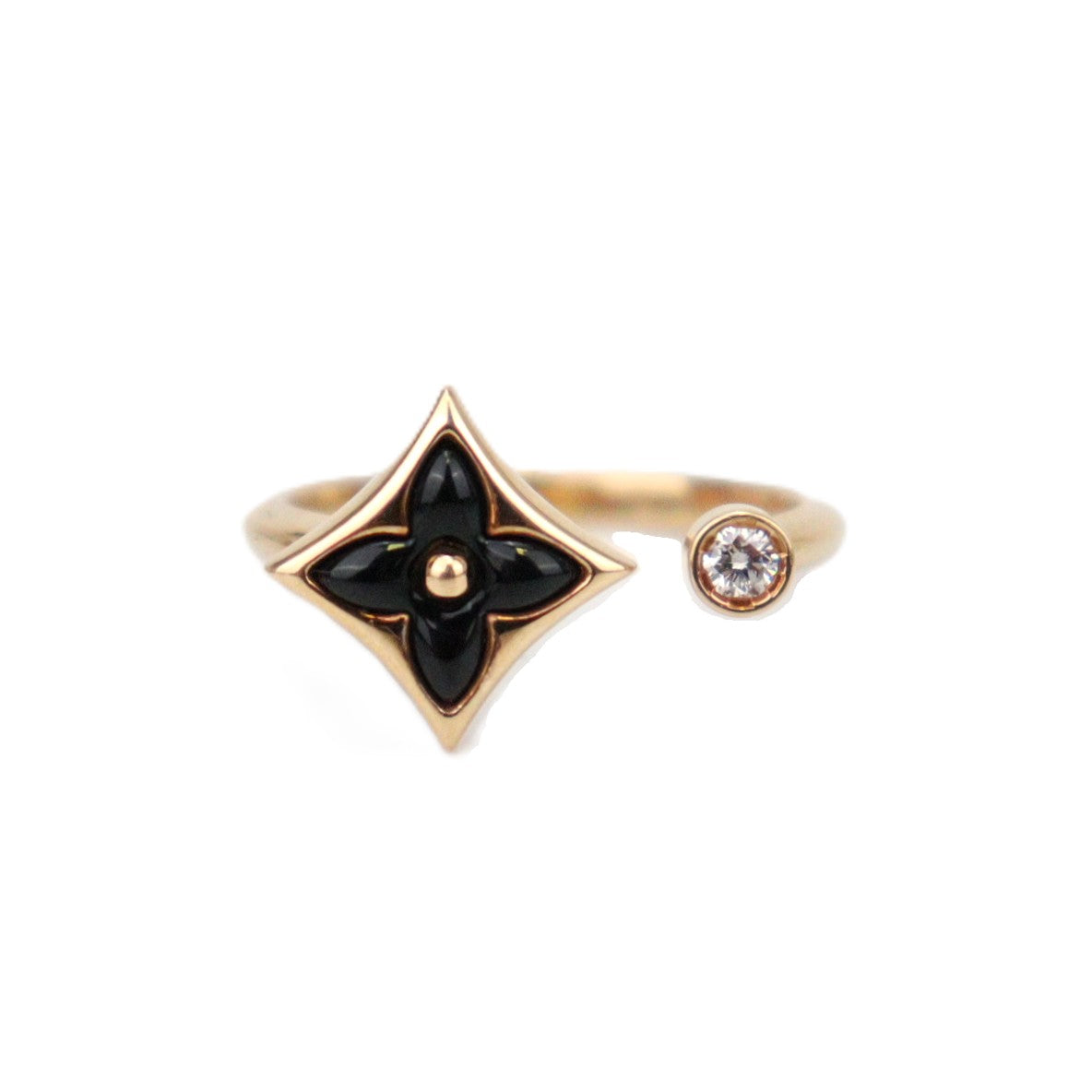 LOUIS VUITTON Q9N91A Color Blossom Mini Star Ring