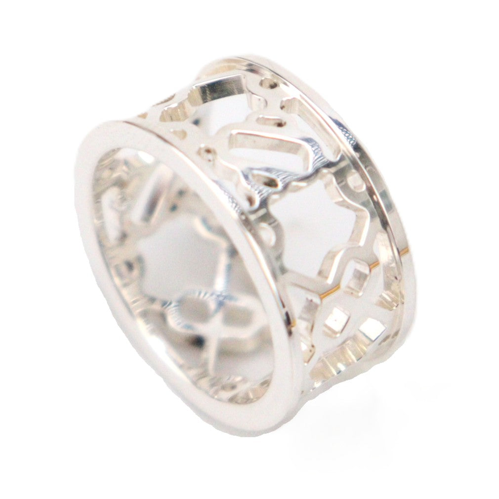 HERMES Chaine d'Ancre Passerelle Ring