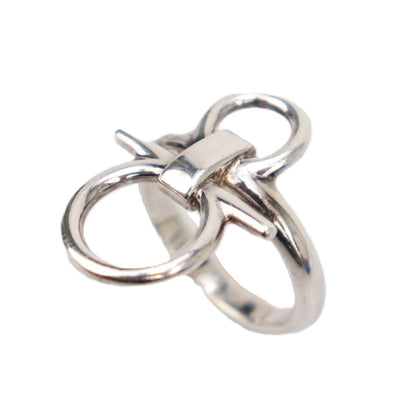 HERMES H115606B Mors de Bride Medium Model Ring