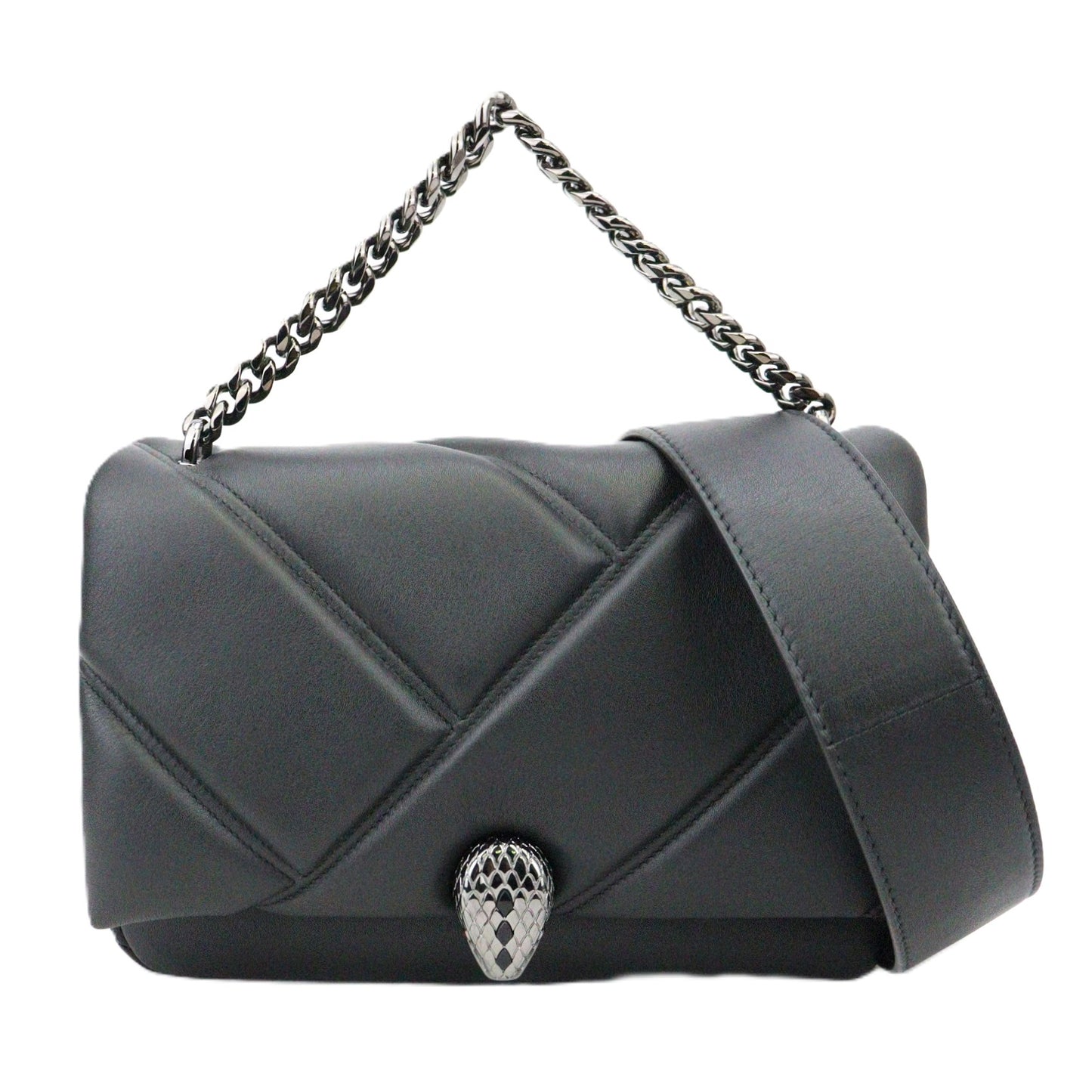 BVLGARI 291087 SERPENTI CABOCHON S CROSSBODY BAG