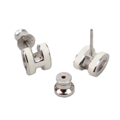 HERMES 608002FP POP H MINI EARRINGS