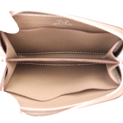 HERMES 084208CK ZIPENGO CHAINE D'ANCRE CARD CASE