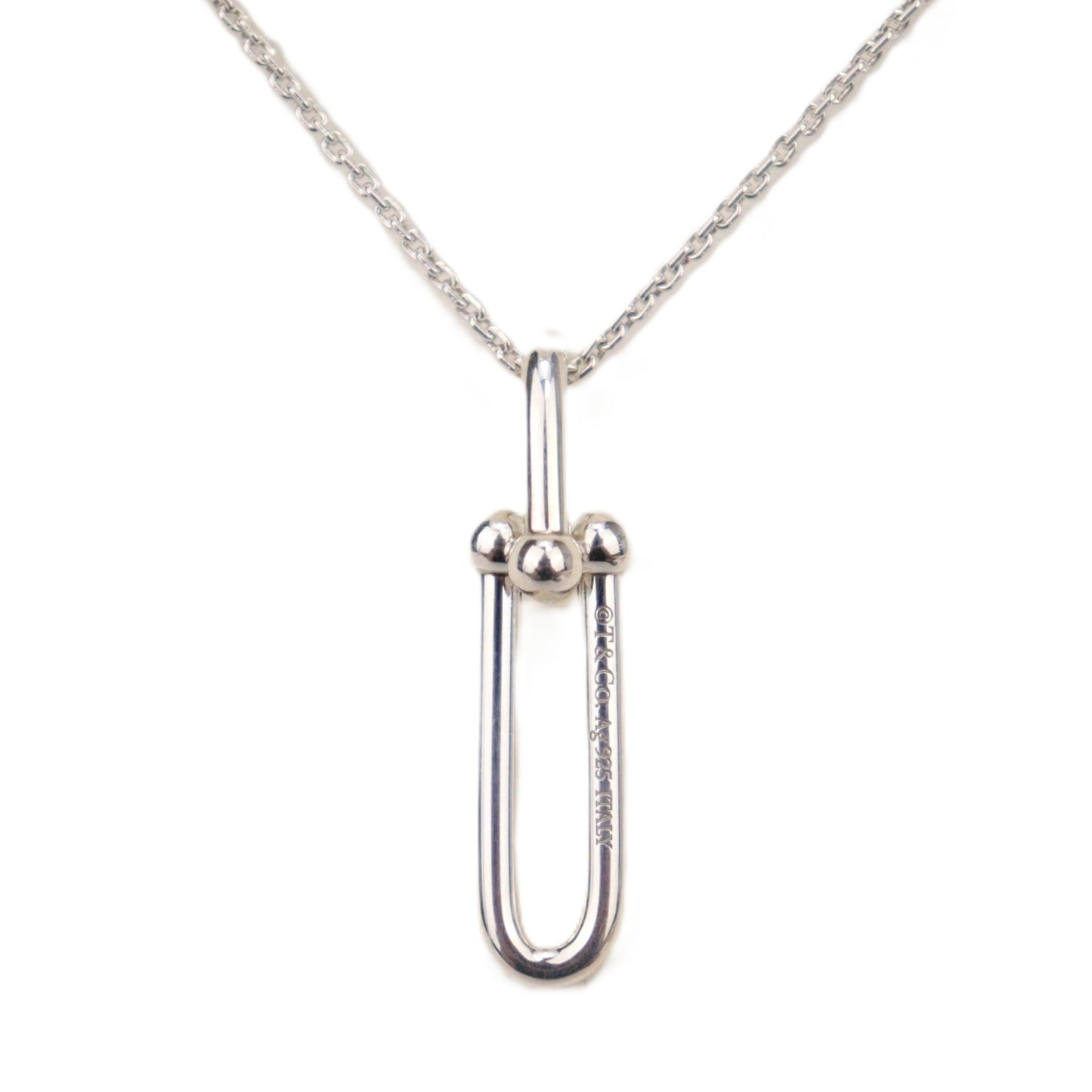 TIFFANY & Co. 63104310 HardWear Elongated Link Necklace