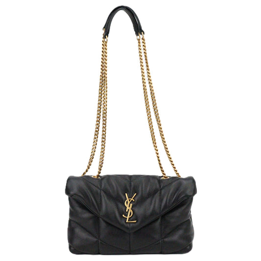 SAINT LAURENT 759337 1EL07 LOULOU PUFFER TOY SHOULDER BAG