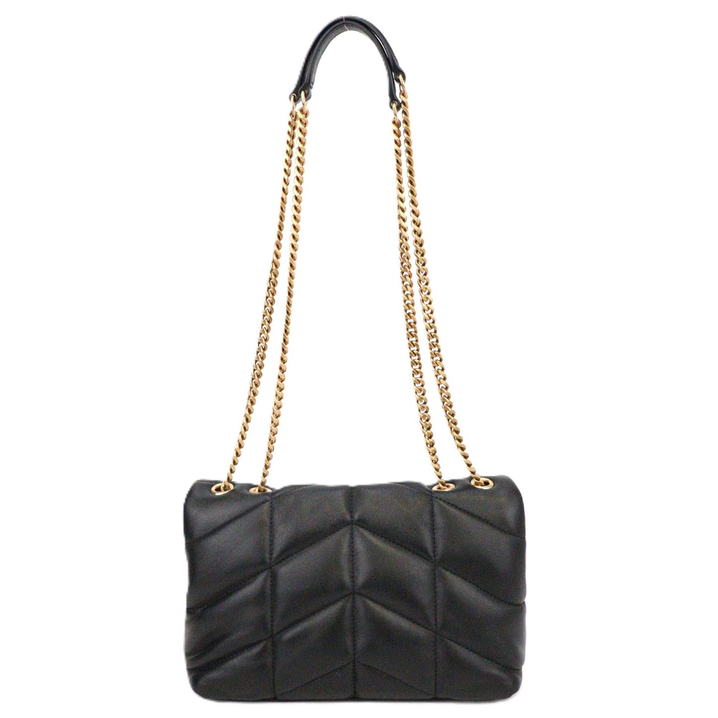 SAINT LAURENT 759337 1EL07 LOULOU PUFFER TOY SHOULDER BAG