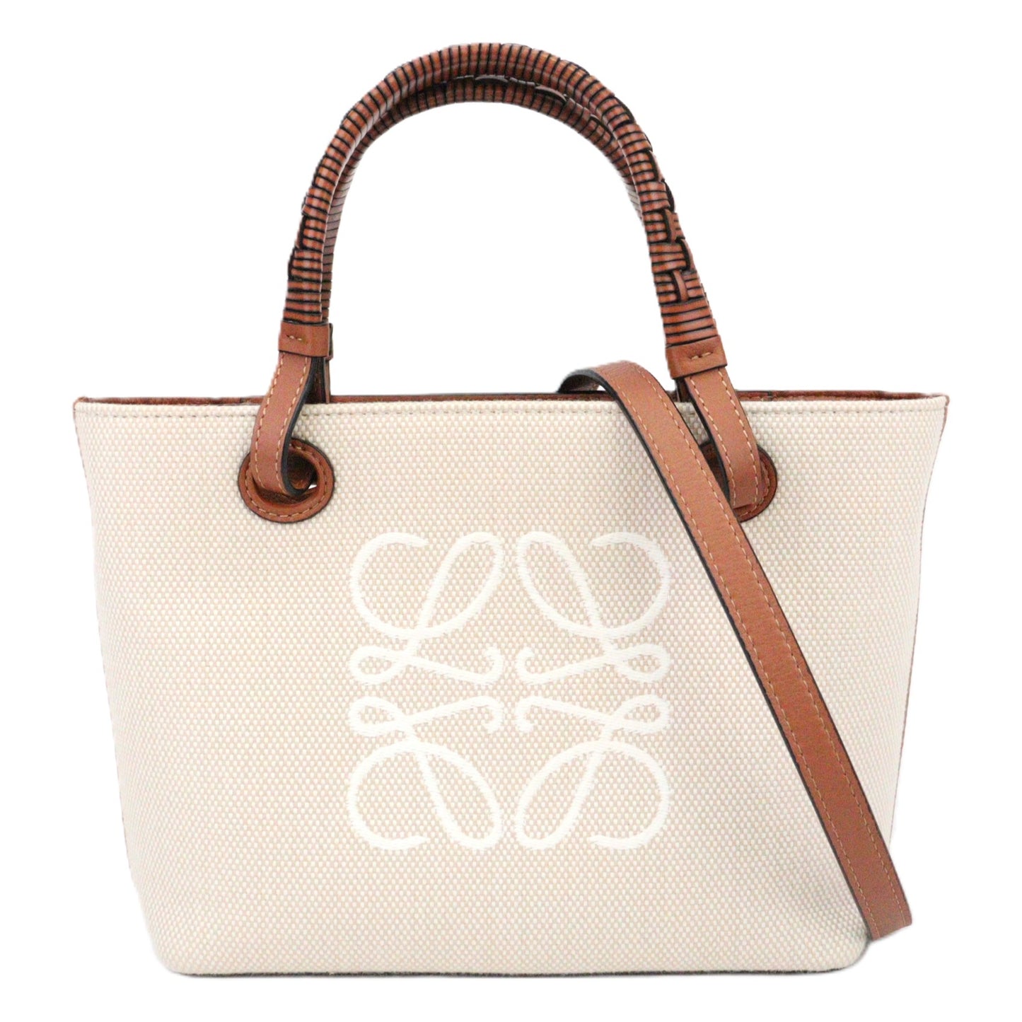 LOEWE A717S74X01 ANAGRAM TOTE MINI TOTE BAG