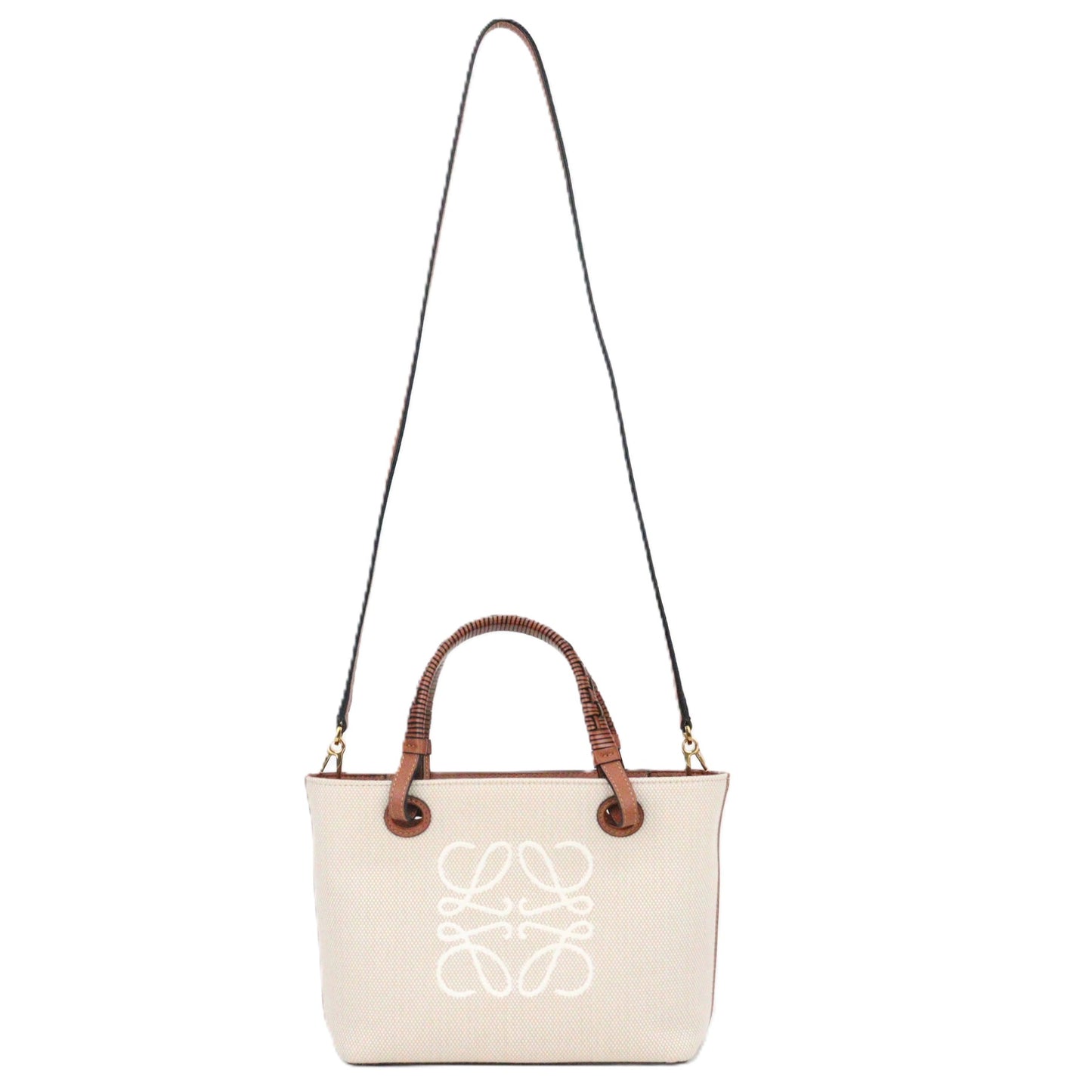 LOEWE A717S74X01 ANAGRAM TOTE MINI TOTE BAG